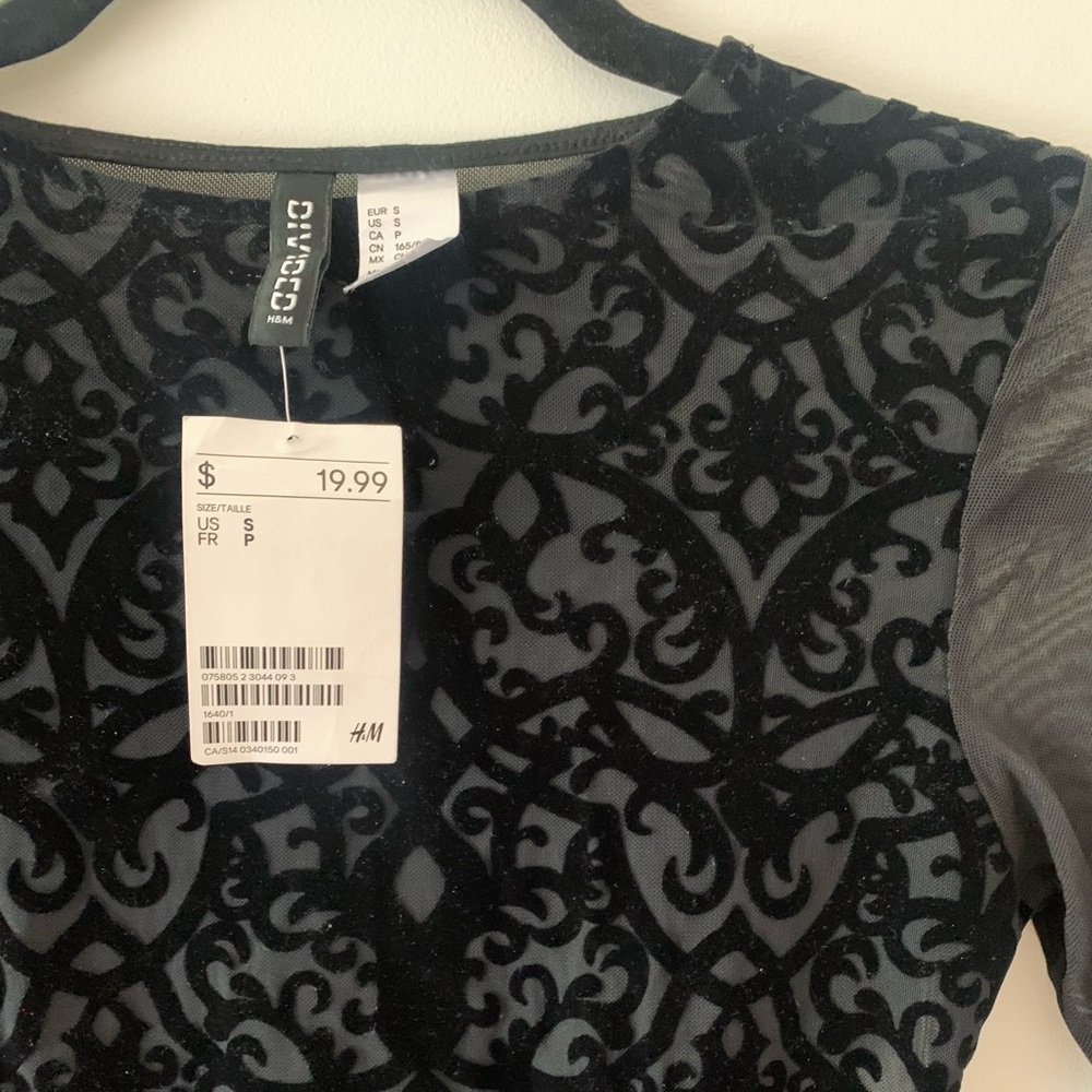 BNWT Sheer Bodysuit